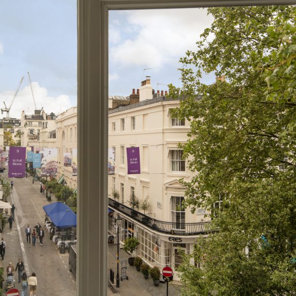 View to Motcomb Street